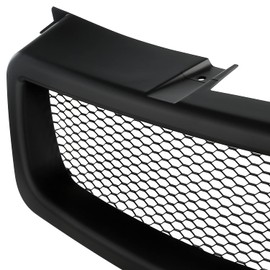 Spec-D Tuning Mesh Honeycomb Style Bumper Grille Matte Black Compatible with 2005-2006 Nissan Altima, Left + Right Pair Assembly