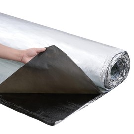 Epdm Rubber Roofing Membrane-39 x 32.5 ft Self-Adhesive Waterproofing Membrane | Easy-Peel Stick & Seal for Flat Roofs, Sheds, RV, Metal & Sloped Roofs | Longlasting Leak Protection