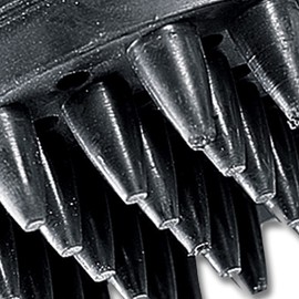 Rubber Groomer Zauberstriegel, schwarz, Einheitsgröße,