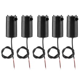 Mini Bomba de Agua, 5 Piezas/Juego DC 3V -5V Mini Bomba de Agua Sumergible para Acuario de Fuente de Tanque de Peces