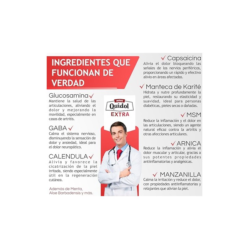 Ung Ento Dolor Intenso Tipo Neuropático Capsaicína Quidol Extra 150gr