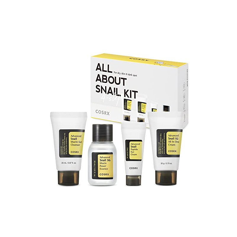 COSRX - All About Snail Kit de 4 piezas