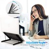 BSTMOME Laptop Stand,Foldable Portable Ventilated Desktop Laptop Holder,Universal Lightweight &