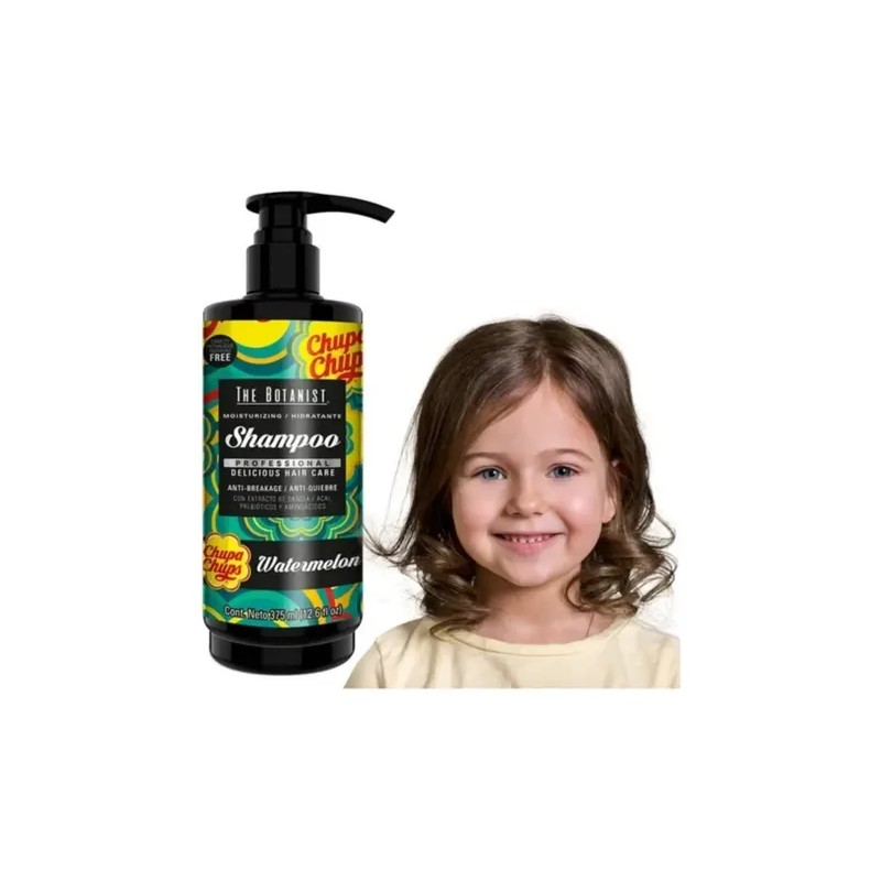 Shampoo Watermelon de 375ml CHUPA CHUPS