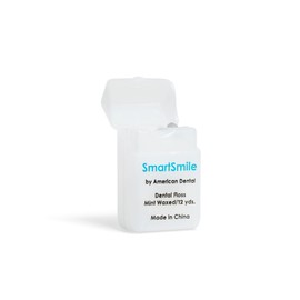 72 Pack Bulk Waxed Dental Floss, 12 Yards - Assorted Colors - Perfect for Dental Office Patient Give-Aways - Smartsmile # 21-671