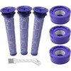 6 Pack Vacuum Filter Replacement Kit for Dyson Dyson V8+,