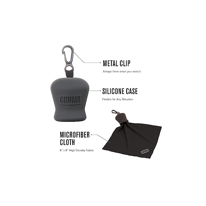 Chums Pouch Microfiber Lens Cloth - Portable Lens & Screen