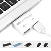 USB Hub 2-Port USB Double Charger Splitter Adapter Converter Kit