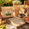 MAR Wooden Forks 100 Pack Disposable Cutlery Compostable for Parties