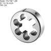 Burkit 15/16"-24 UNS Tap and Die Set, 15/16 x 24