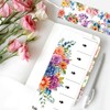 Ceiba Tree 100Pcs Spanish Bible Tabs Floral Design Laminated New