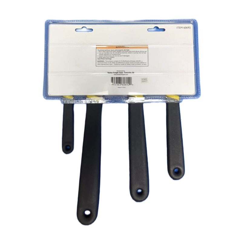 PITTSBURGH Adjustable Laser Etched Wrench Set, 4 Piece Pro-quality