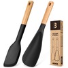 Cooking Spoon and Scraper for Nonstick Cookwares, Great for Cooking