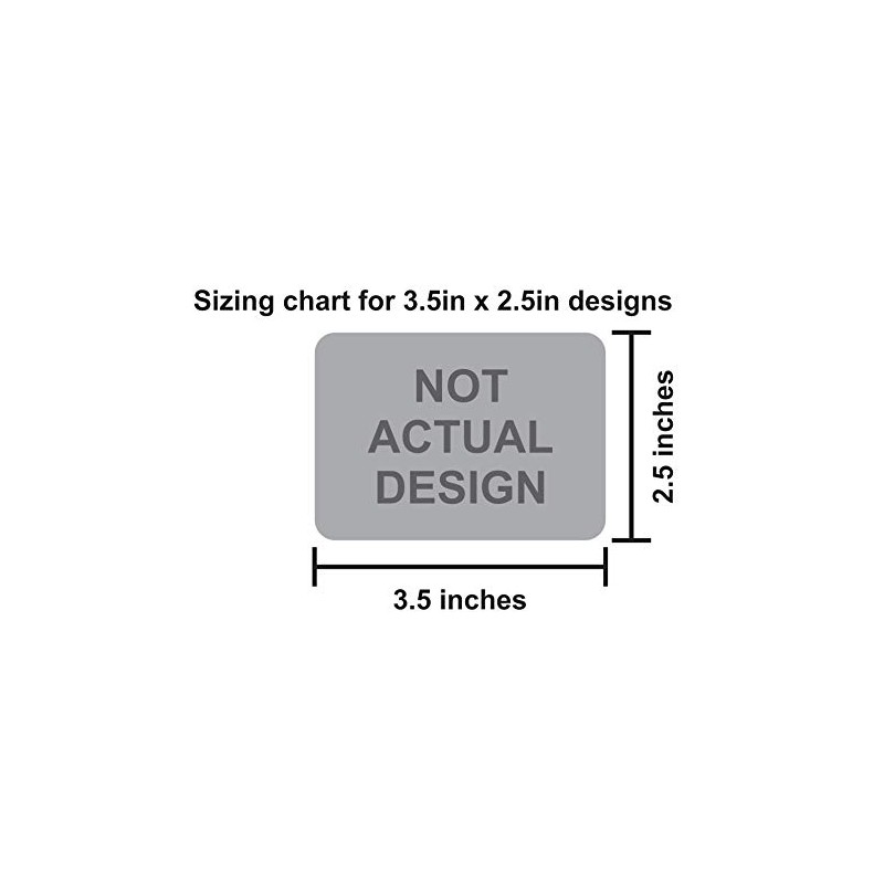 StickerTalk Flatbed Tow Only Vinyl Stickers, 3.5 inches by 2.5