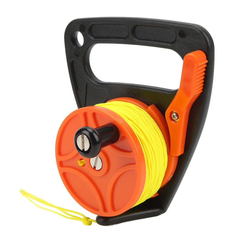 Bewinner Portable Diving Handle Reel, 46m / 150.9ft Scuba Dive