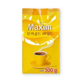 Maxim Mocha Gold Mild 500g bean coffee refill Dongseo Food / 맥심 모카골드 마일드 500g 원두 커피 리필 동서식품