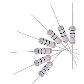 uxcell 40Pcs 100 Ohm Resistor, 3W 5% Tolerance Metal Oxide Film Resistors, Lead, Flame Proof for DIY Electronic Projects and Experiments