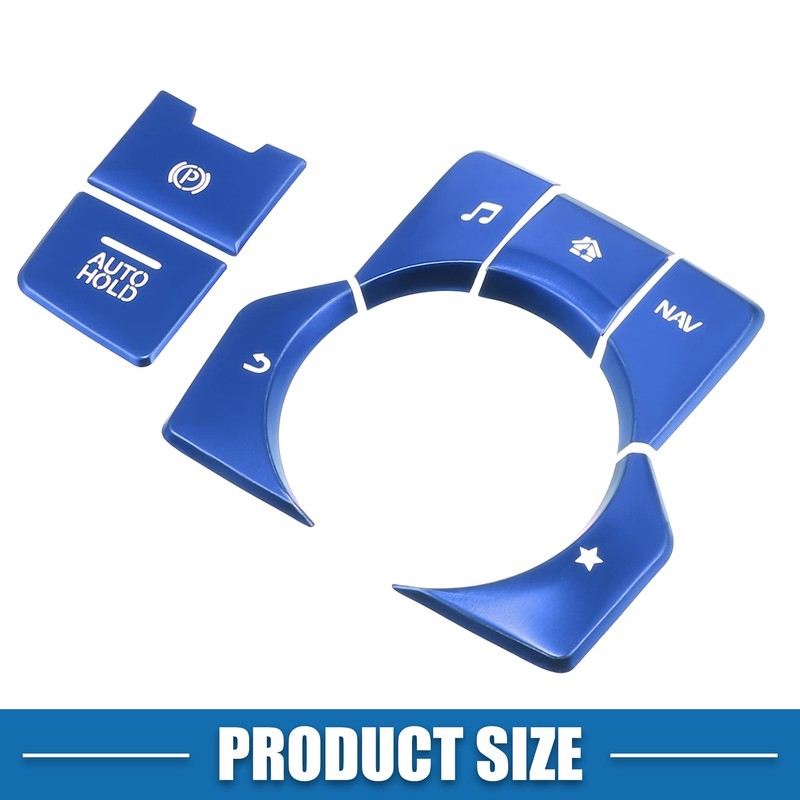 X AUTOHAUX 7 Set Centre Console Switch Panel for Mazda