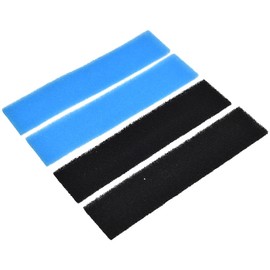 WISLULU 4 Pack Mini Split Air Filter Replacement Fit for Mitsubishi Electric MAC-2330FT-E MAC-3000FT-E, without Frames