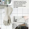 Myungjin 2 Pairs Reusable Waterproof Non-Slip Honeycomb Grip Latex Rubber