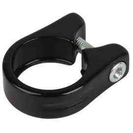 Bike Seatpost Clamp, Cycling Bracket Seat Post Clip Bicycle Bolt Binder Saddle Clamp Fit for 25.4/27.2/28.6mm Road Mountain Bike Seat Post Seatpost Collar 28.6
