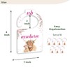 JMOST Hightland Cow Baby Closet Dividers for Nursery Closet Organizer,