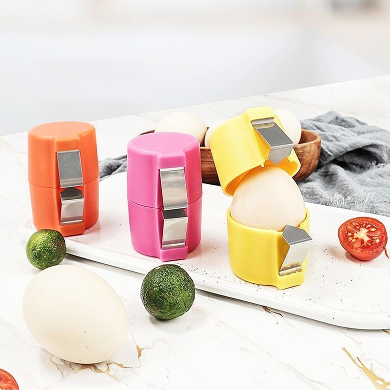 Egg Shell Opener, 3 Pcs Easy Egg Cracker, High-Efficiency Egg