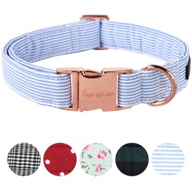 Unique Style Paws Dog Collar Adjustable Collars or Dog Leads for Dogs and Cats Small Medium Large