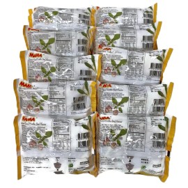 Mama Asian Style Instant Noodle Soup Pack Of 10 Rice Noodle 1.94 Oz Each