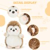 ABEARCAR Cute Hedgehog Stuffed Animal Plush Soft Hedgehog Stuffed Animals