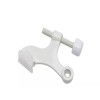Everbilt 2 pack Everbilt White Hinge Pin Door Stop Doorstopper