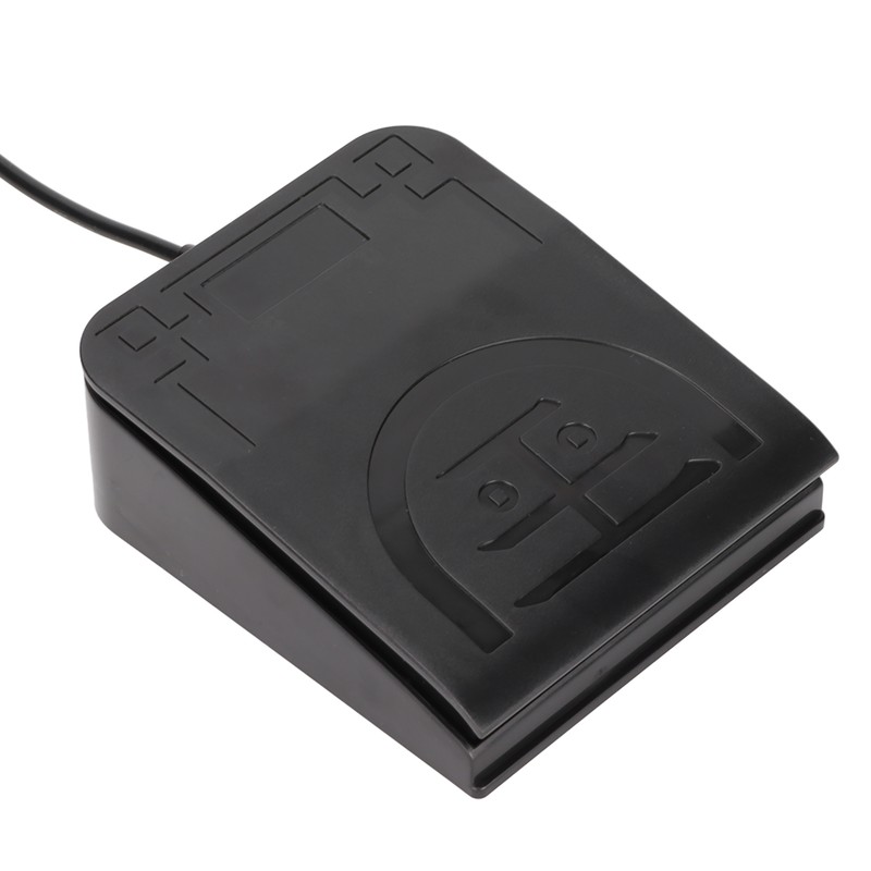 USB Foot Switch Pedal MIDI Controller Ergonomic Design Single Foot