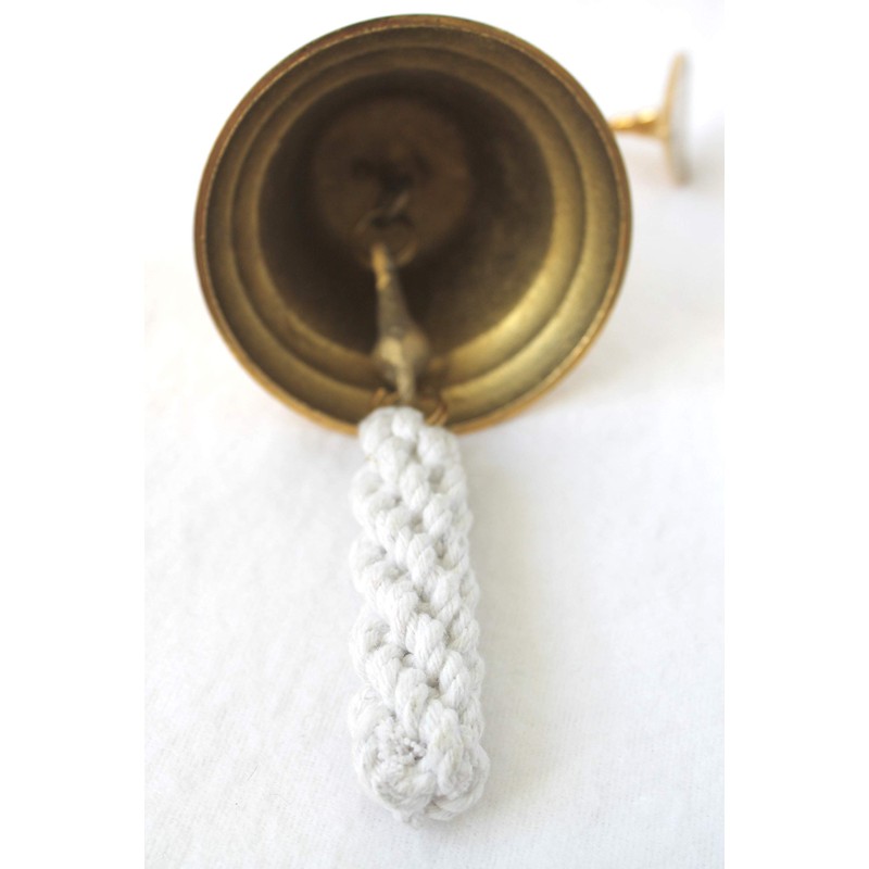 dekoundmeer Wall Bell Polished Brass 230 g Diameter 8 cm