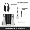 Waring Commercial WWO120 Portable Electric Wine Bottle Opener with Recharging