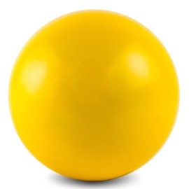 Cannon Sports Shot Put Oficial de Hierro Fundido - Medidas Peso Oficiales para Competiciones, Prácticas y Fortalecimiento - Ideal para Deportistas de Todos los Niveles (Amarillo, 12lb)