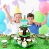 AEEGO Pixel Game Style Cupcake Stand, Three-Tier Cupcake Stand, Premium