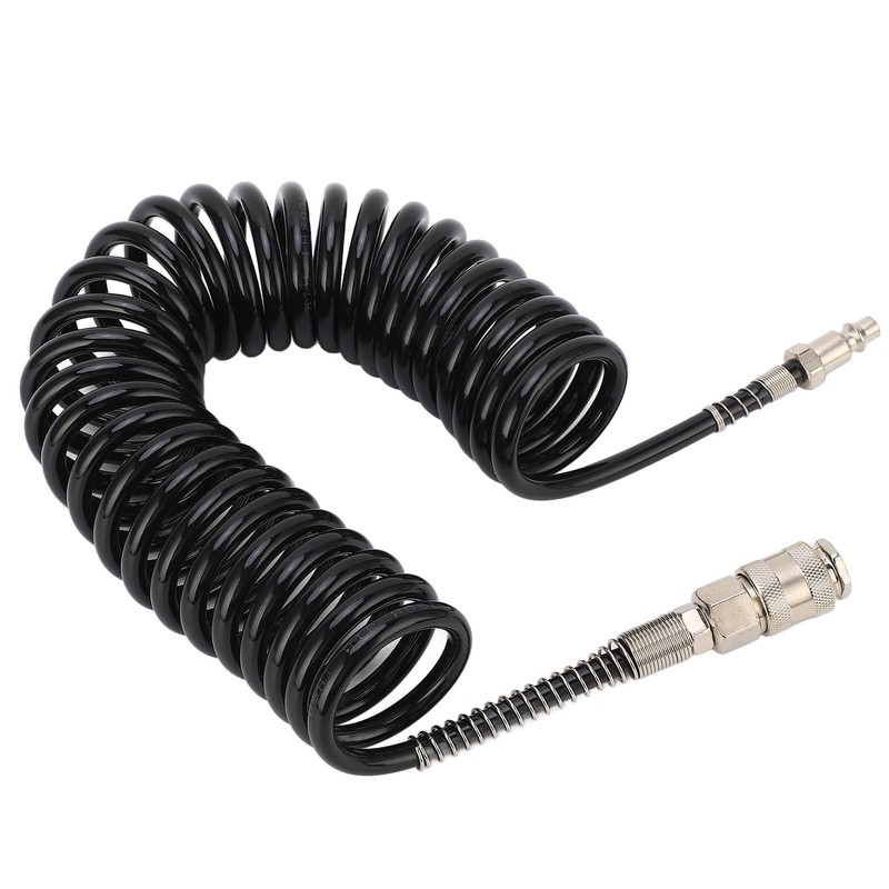 BROLEO Air Compressor Coil Hose, Durable Anti-Kink Recoil Air Hose,