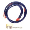 5pcs Pure Copper Battery Inverter Cable Flame Retardant Universal for