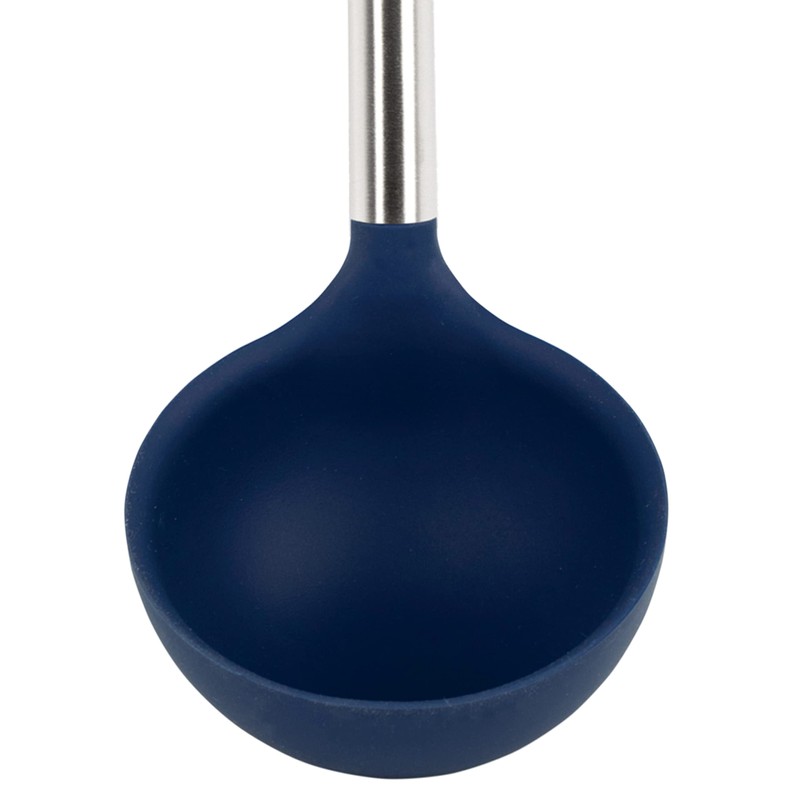 Tovolo Silicone Cooking Utensil Set of 6 Deep Indigo Ladle