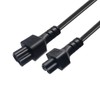 TEWOXIN C5 to C6 IEC Cable Extension 0.3M, 2.5A 250V