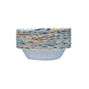 Glad Everyday Disposable Paper Bowls with Scribble Abstract Design -