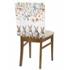 Easter Bunny Dining Room Chair Covers Back Slipcover Set of