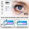 3 Pack Blue Light Blocking Reading Glasses for Men With