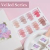 Gama De Gel Semipermanente Esmaltes Para Uñas Nude 8pcs 12ml