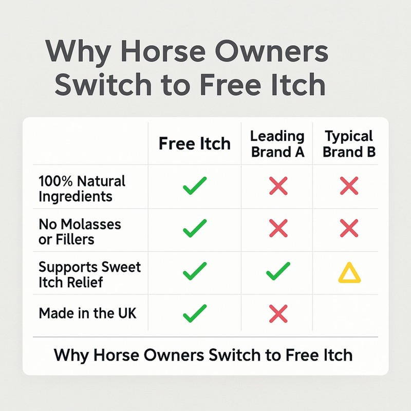 Freestep Free-Itch – Natural Sweet Itch Supplement for Horses |