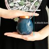 Small Egg Shape Ceramic Urn for Human or Pet Ashes