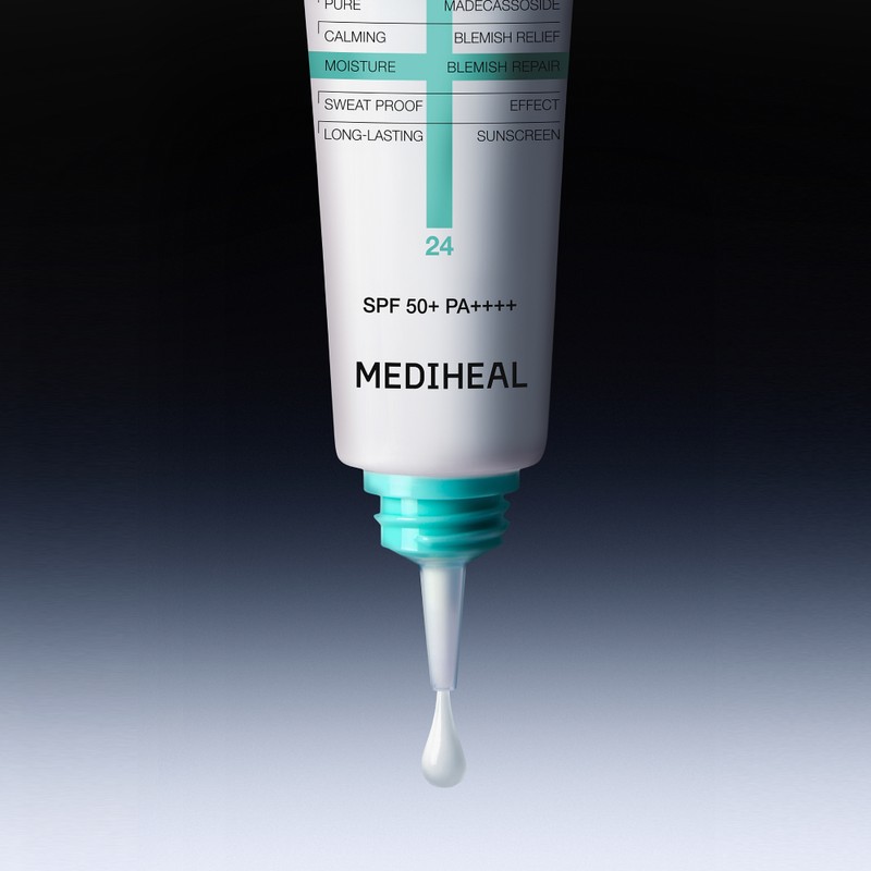 Mediheal Hyeonjong Yang Madecassoside Moisture Sun Serum Trace Repair (SPF