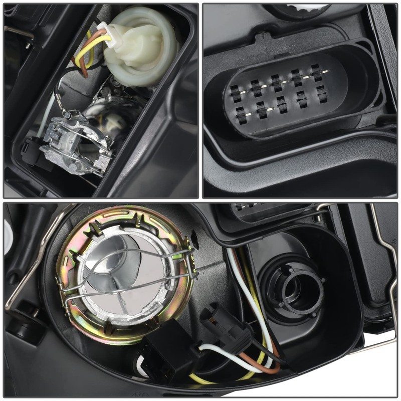 Auto Dynasty [Euro Model] E-Code Style Halogen Headlight with Fog