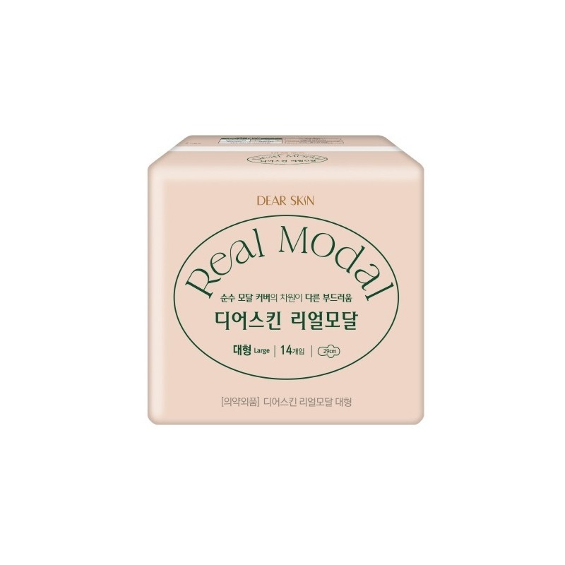 DEARSKIN Real Modal Sanitary Pads Large 14P - Large 14P