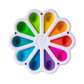 Fat Brain Toys Dimpl Digits, Number Learning Toy for Toddlers, Early Development, Educational, Push and Pop, Sensory Toy for Babies, Colourful Toy for Boys and Girls Aged 2 Years and Older